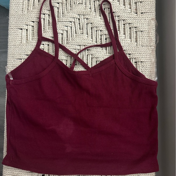 bozzolo spaghetti strap crop top - Picture 3 of 3